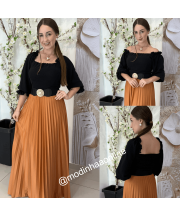 Blusa Natasha Preto