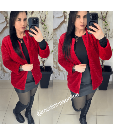 Casaco Naty Vermelho