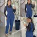 Conjunto Alfaiataria Carol Azul Conjunto Alfaiataria Carol Azul