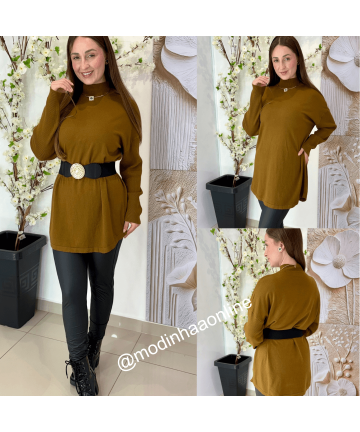 Poncho Maria Isis Marrom 