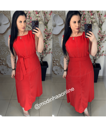 Vestido Isis Vermelho