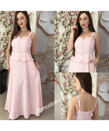Vestido Alyce Rosa Bebê Vestido Alyce Rosa Bebê